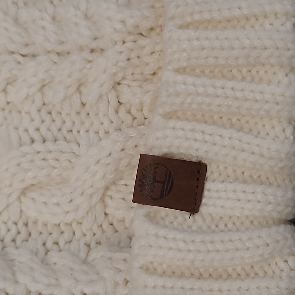 Timberland Beanie w/ Puff - Picture 2 of 3